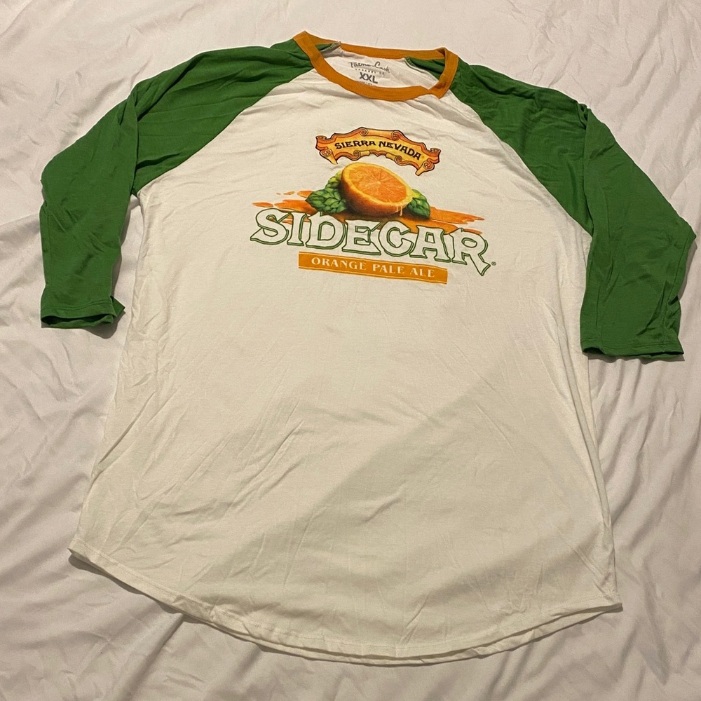 Sierra Nevada side car baseball tee